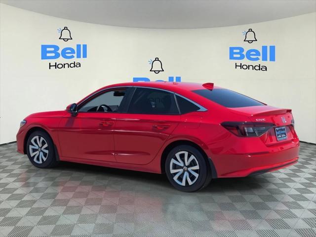 new 2025 Honda Civic car, priced at $24,614