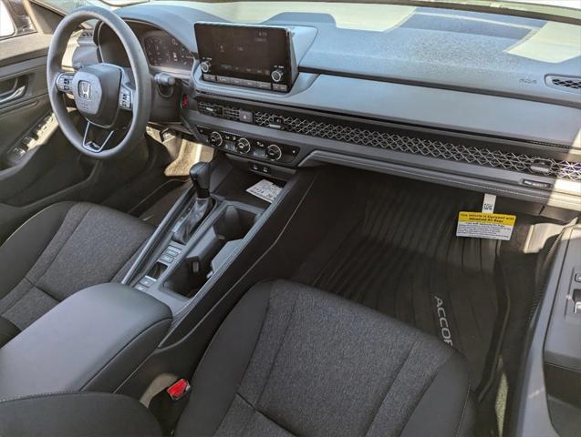 new 2025 Honda Accord car, priced at $30,997