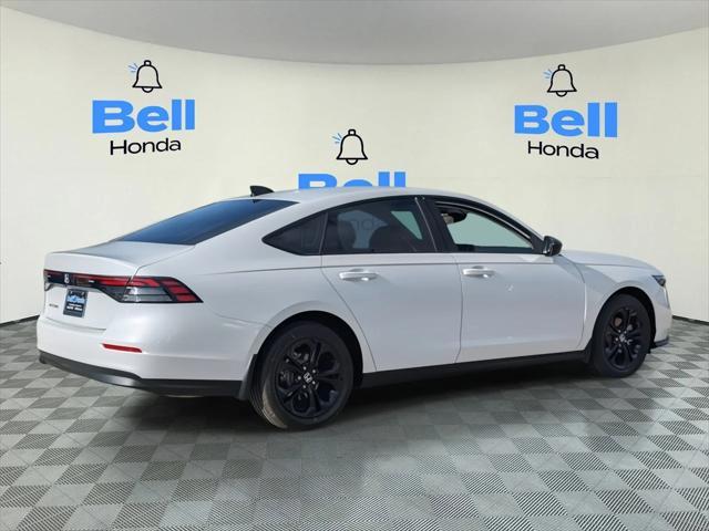 new 2025 Honda Accord car, priced at $30,997