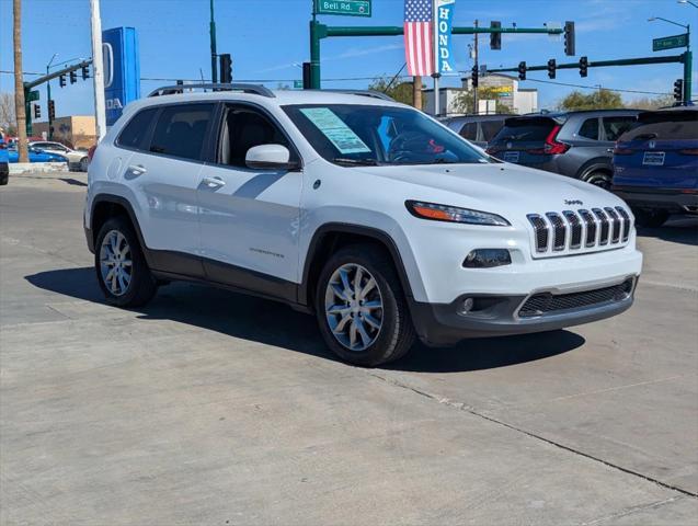 used 2018 Jeep Cherokee car, priced at $13,425