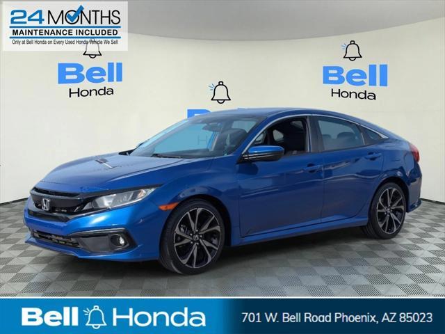 used 2021 Honda Civic car, priced at $15,819