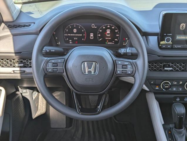 new 2025 Honda Accord car, priced at $30,997
