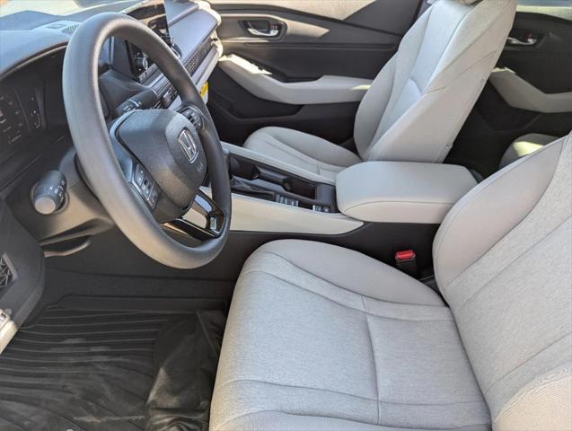 new 2025 Honda Accord car, priced at $30,997