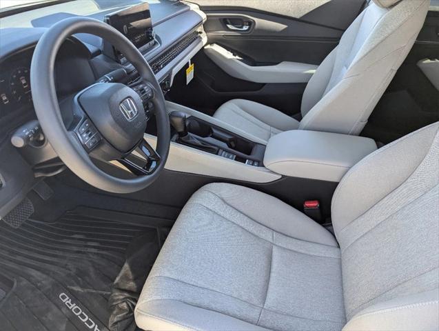 new 2025 Honda Accord car, priced at $30,997