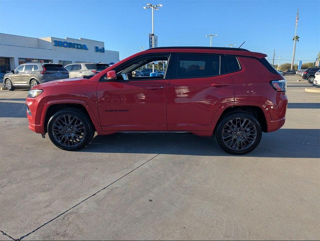 used 2023 Jeep Compass car, priced at $18,557