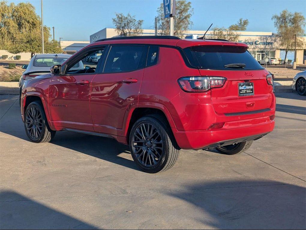 used 2023 Jeep Compass car, priced at $18,557