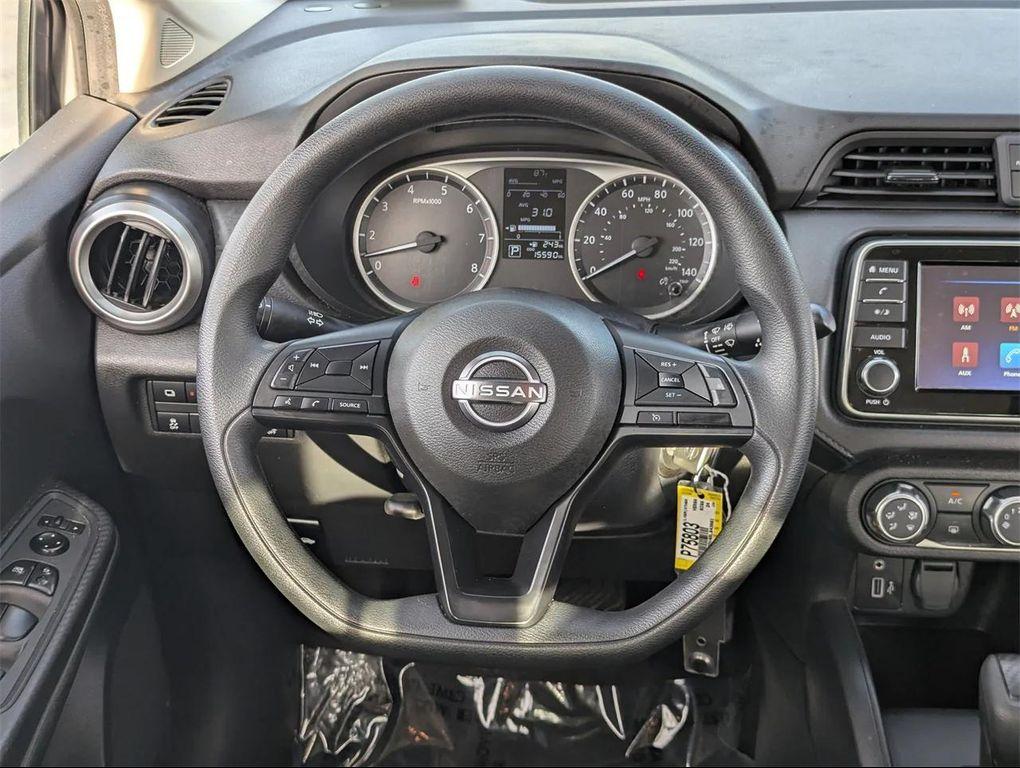 used 2024 Nissan Versa car, priced at $14,594
