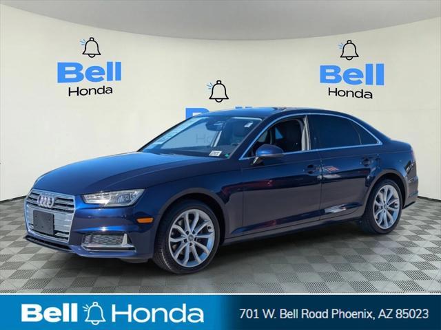 used 2019 Audi A4 car, priced at $17,985