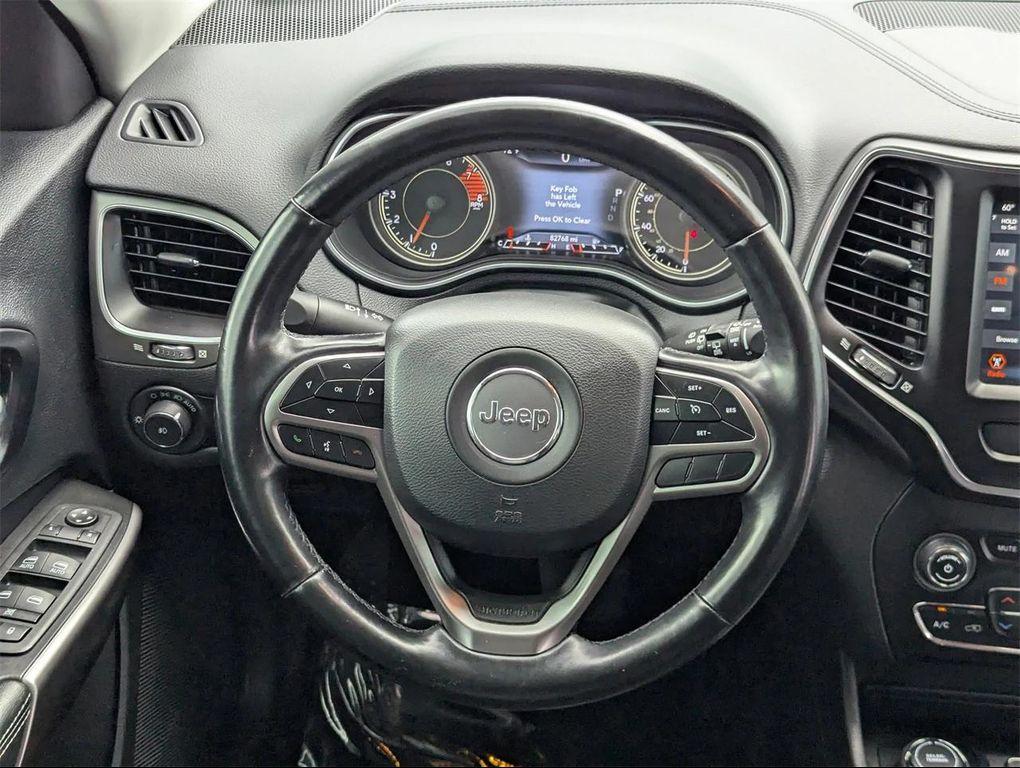 used 2021 Jeep Cherokee car, priced at $17,303