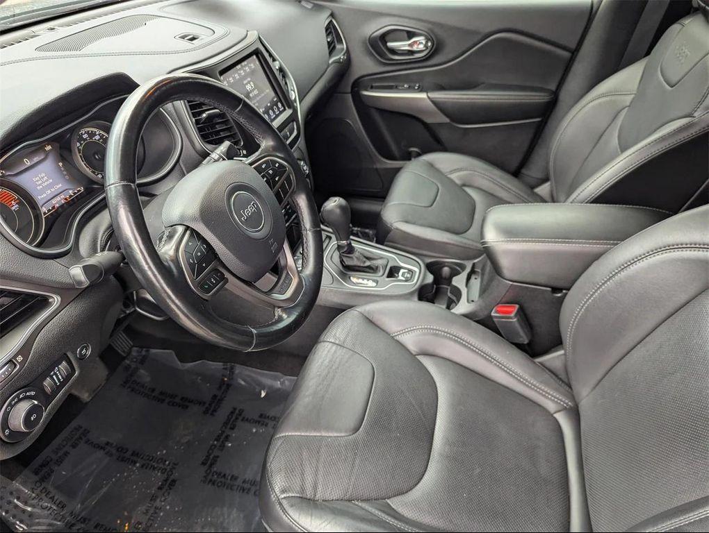 used 2021 Jeep Cherokee car, priced at $17,303
