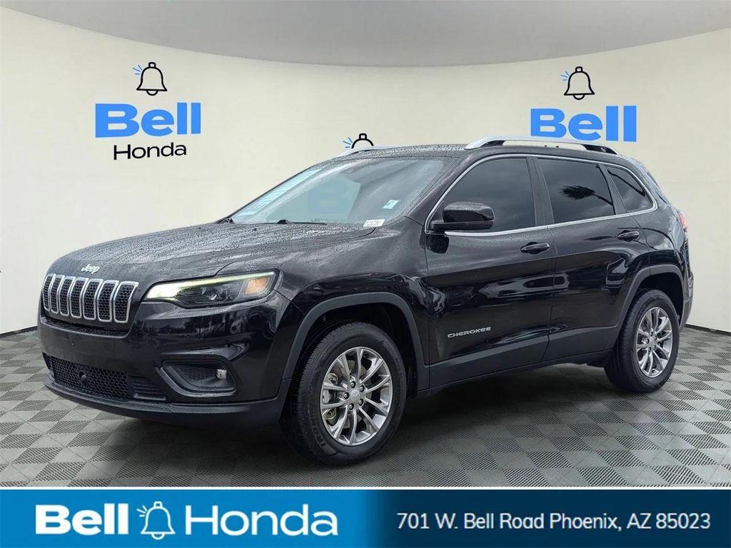used 2021 Jeep Cherokee car, priced at $17,303