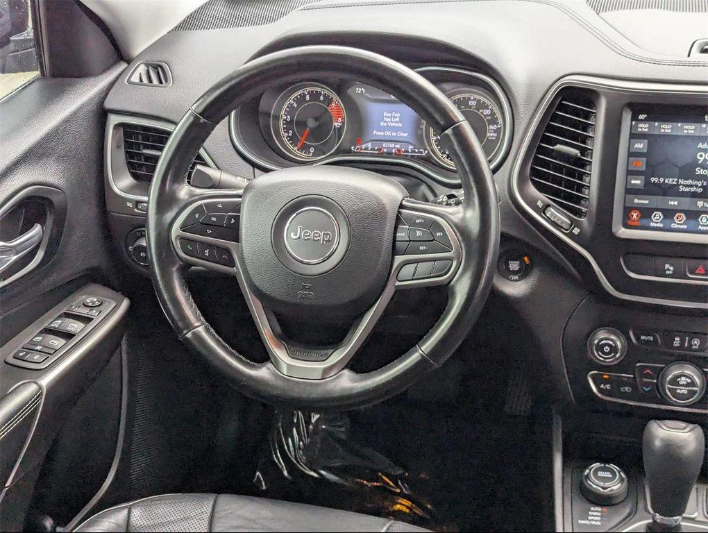 used 2021 Jeep Cherokee car, priced at $17,303