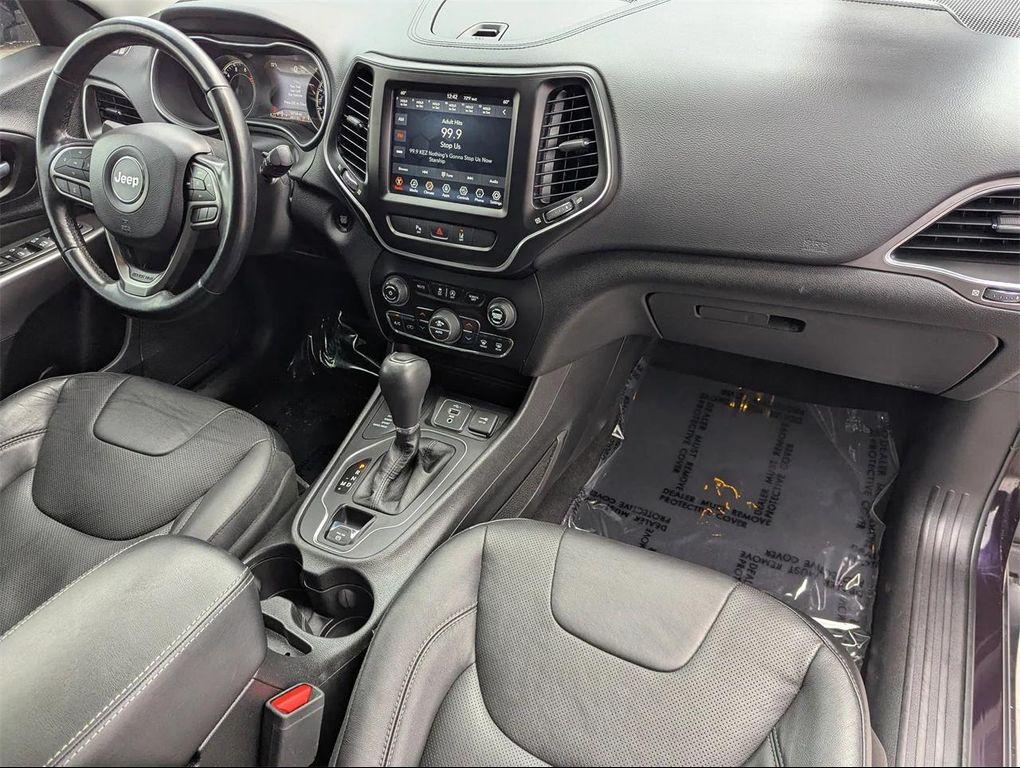 used 2021 Jeep Cherokee car, priced at $17,303