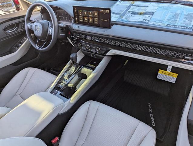 new 2025 Honda Accord Hybrid car, priced at $35,036