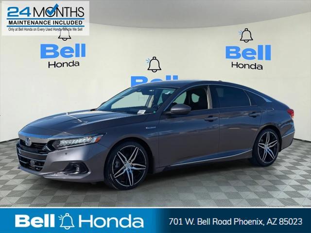 used 2022 Honda Accord Hybrid car, priced at $28,698