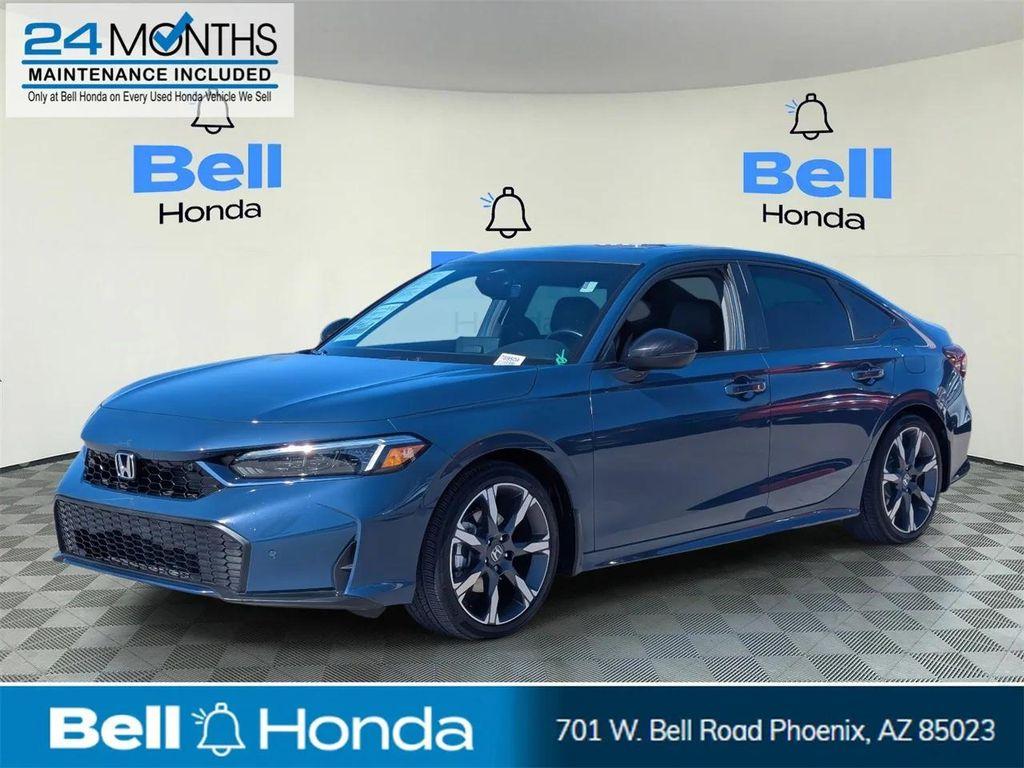 used 2025 Honda Civic Hybrid car, priced at $25,605