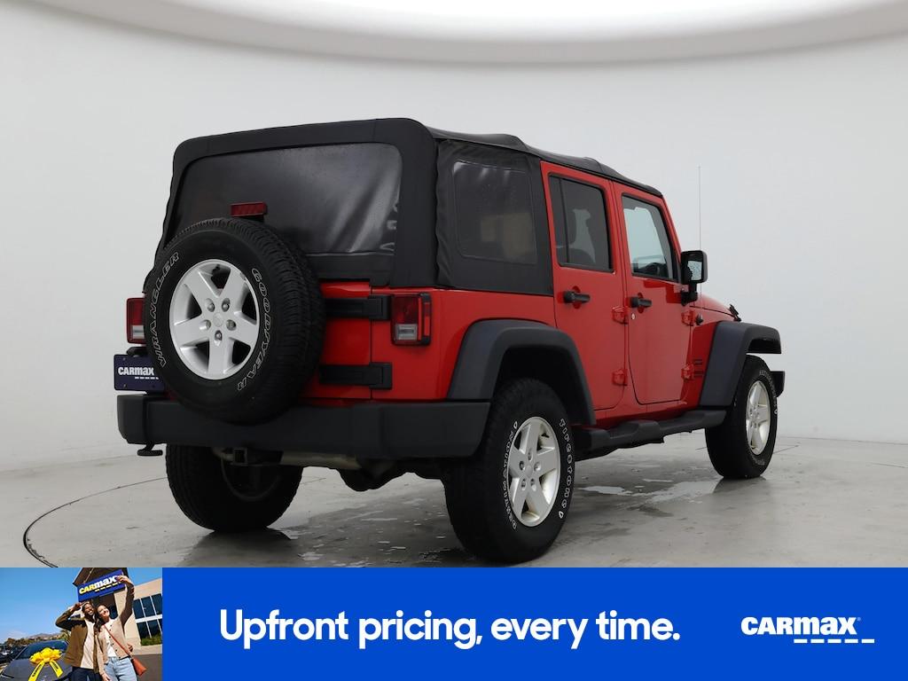 used 2015 Jeep Wrangler car, priced at $19,998