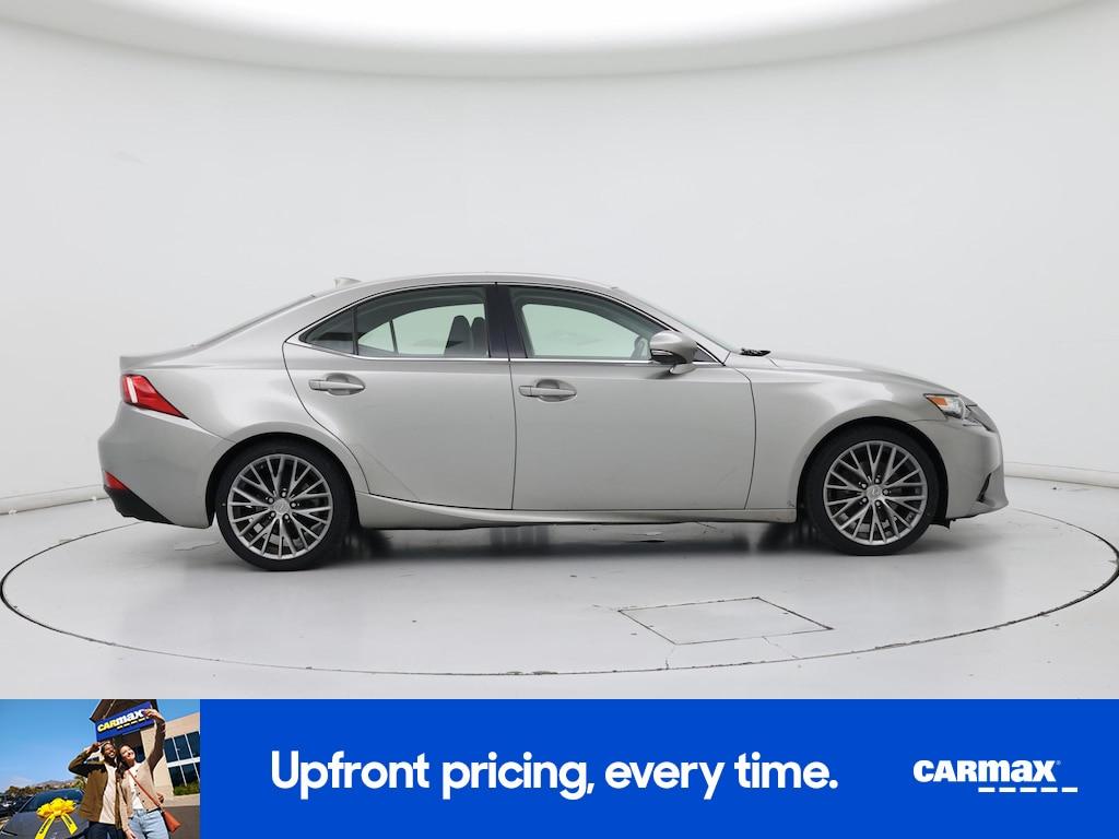 used 2014 Lexus IS 250 car, priced at $16,998