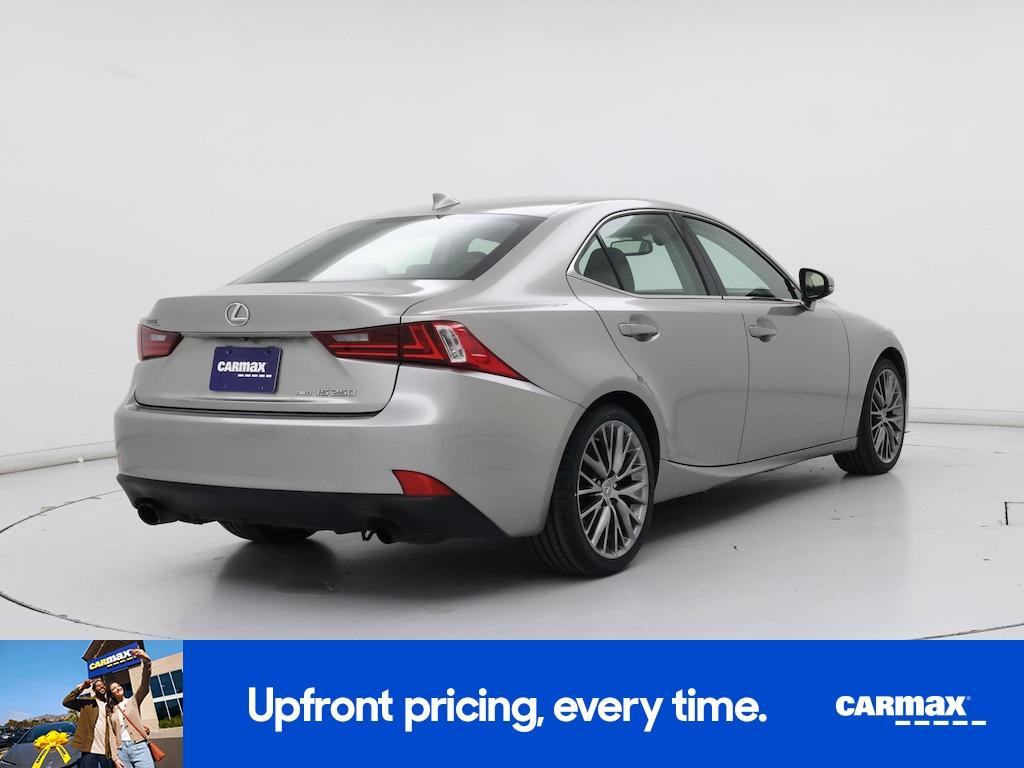 used 2014 Lexus IS 250 car, priced at $16,998