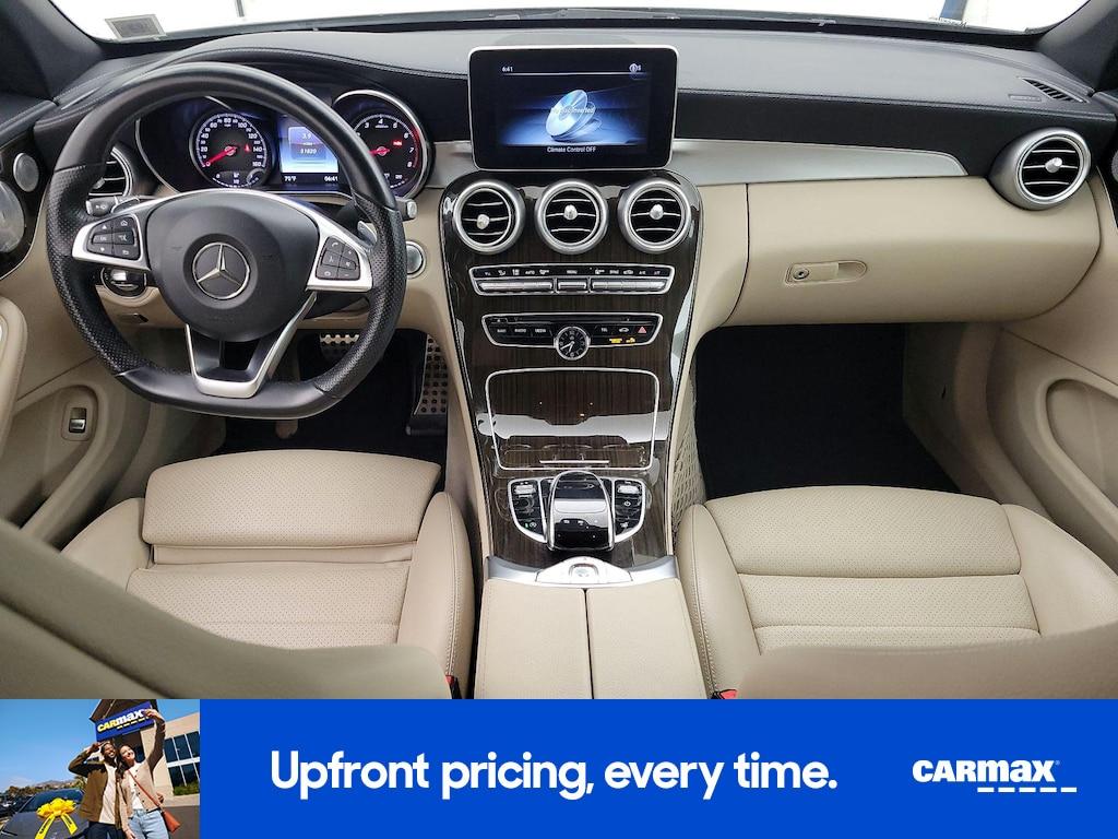 used 2017 Mercedes-Benz C-Class car, priced at $24,998