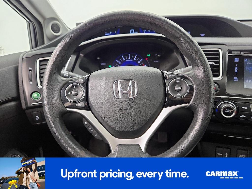 used 2015 Honda Civic car, priced at $14,998