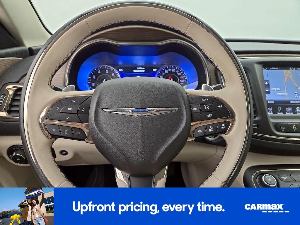 used 2015 Chrysler 200 car, priced at $16,998
