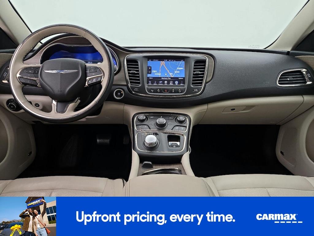 used 2015 Chrysler 200 car, priced at $16,998