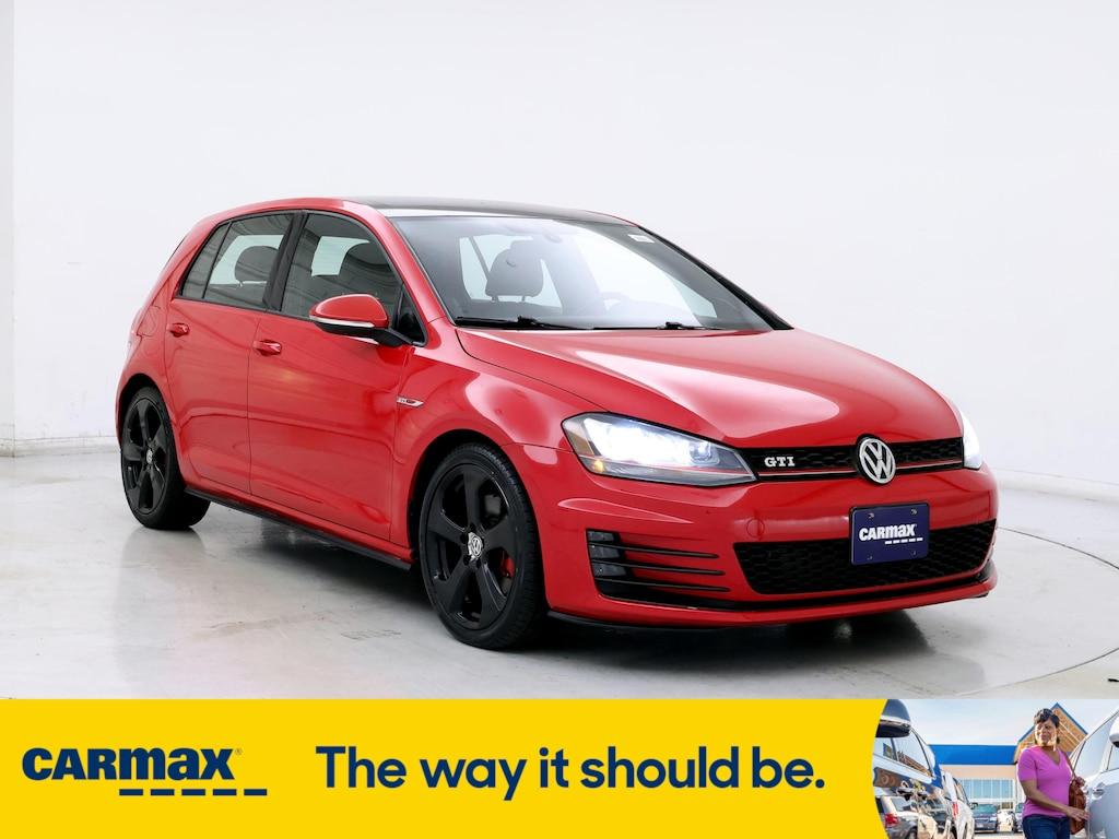 used 2015 Volkswagen Golf GTI car, priced at $16,998