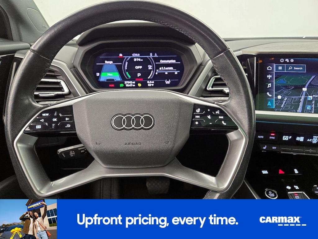 used 2023 Audi Q4 e-tron car, priced at $30,998