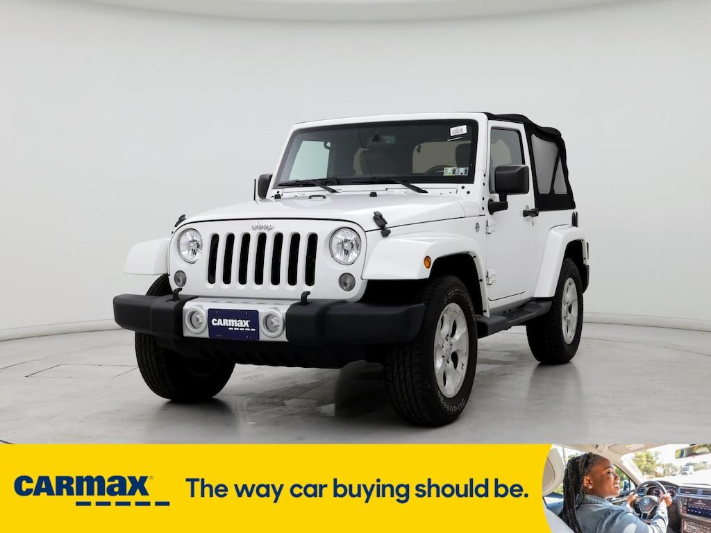 used 2015 Jeep Wrangler car, priced at $17,998