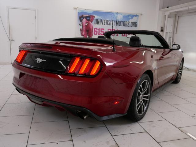 used 2017 Ford Mustang car, priced at $12,825