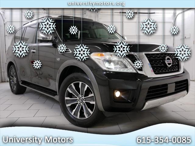 used 2017 Nissan Armada car, priced at $16,988