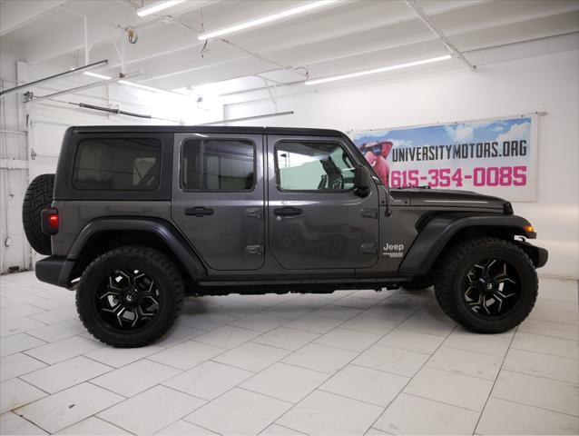 used 2018 Jeep Wrangler Unlimited car, priced at $22,988