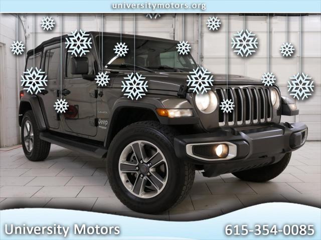 used 2018 Jeep Wrangler Unlimited car, priced at $24,725