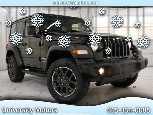 used 2019 Jeep Wrangler car, priced at $20,988