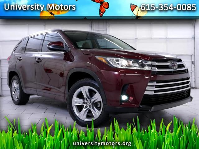 used 2019 Toyota Highlander car, priced at $26,850