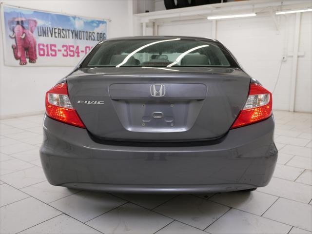 used 2012 Honda Civic car, priced at $7,988