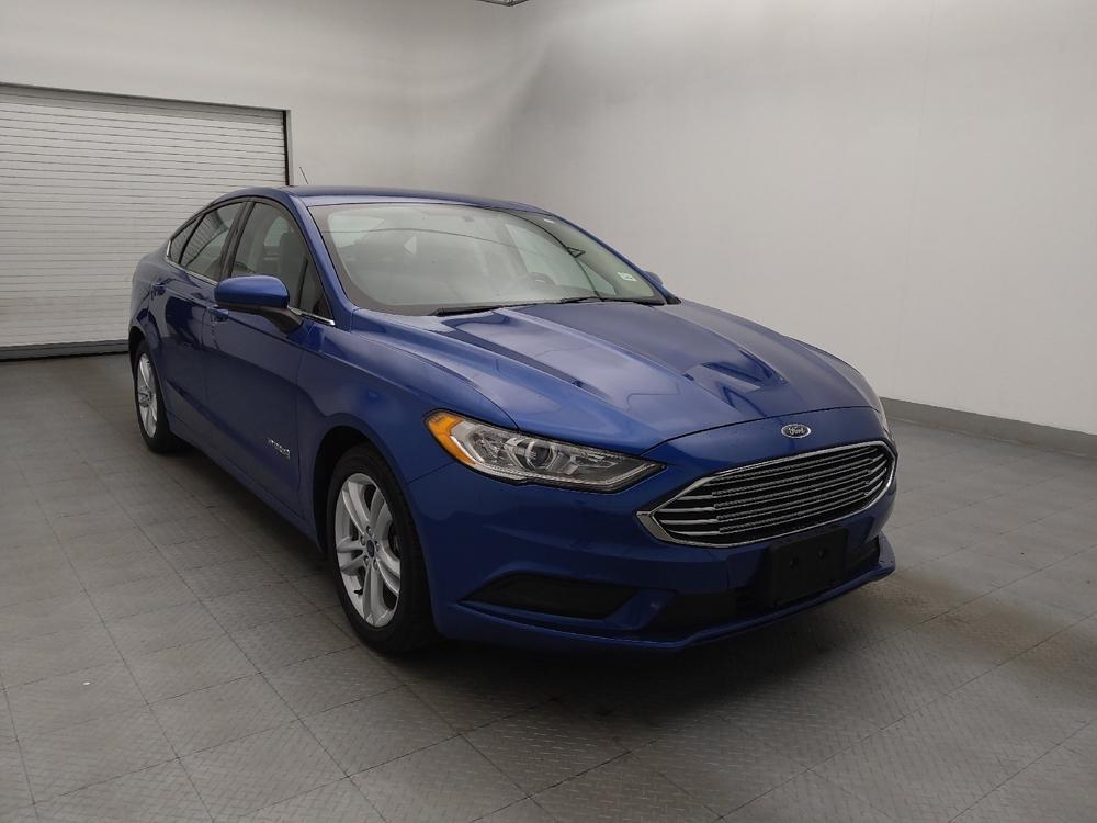 used 2018 Ford Fusion Hybrid car, priced at $16,595