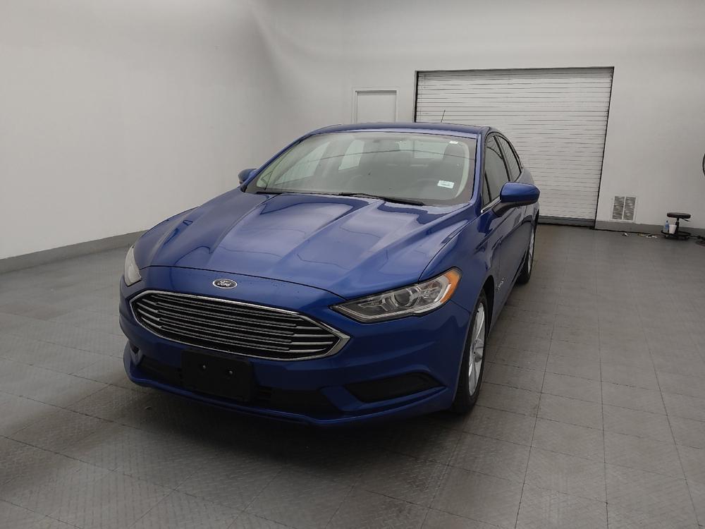 used 2018 Ford Fusion Hybrid car, priced at $16,595