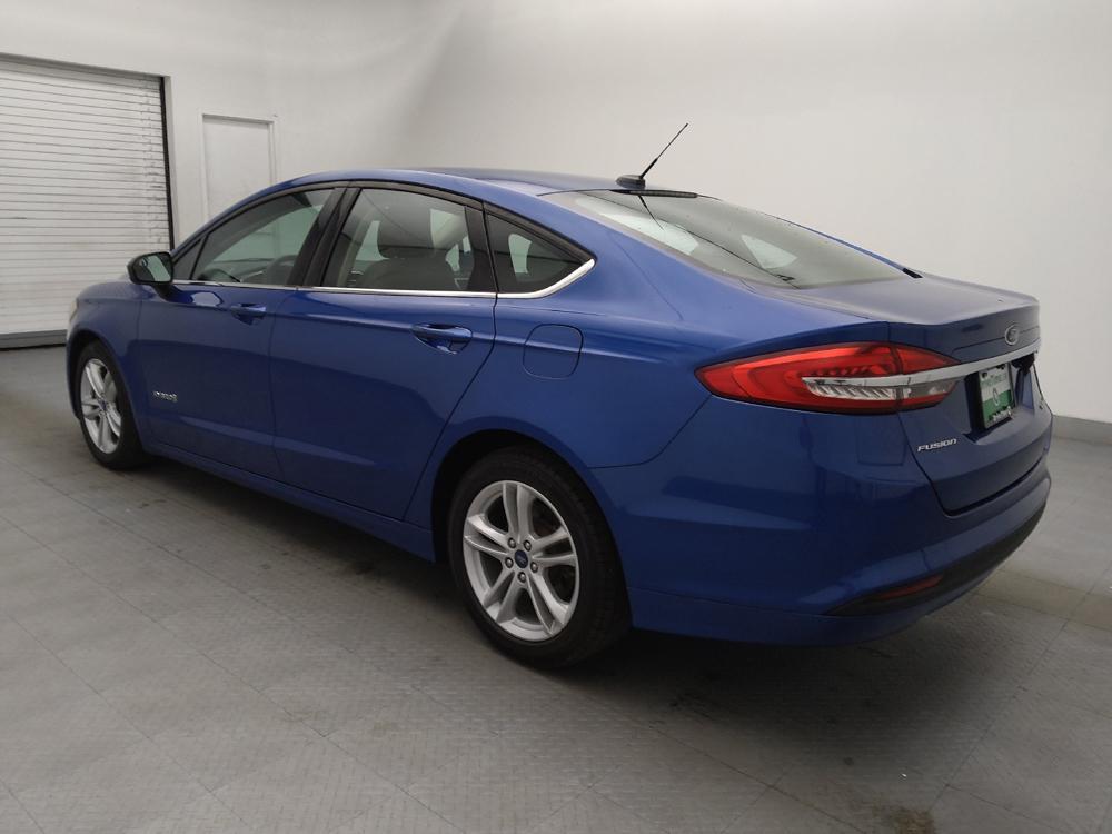 used 2018 Ford Fusion Hybrid car, priced at $16,595