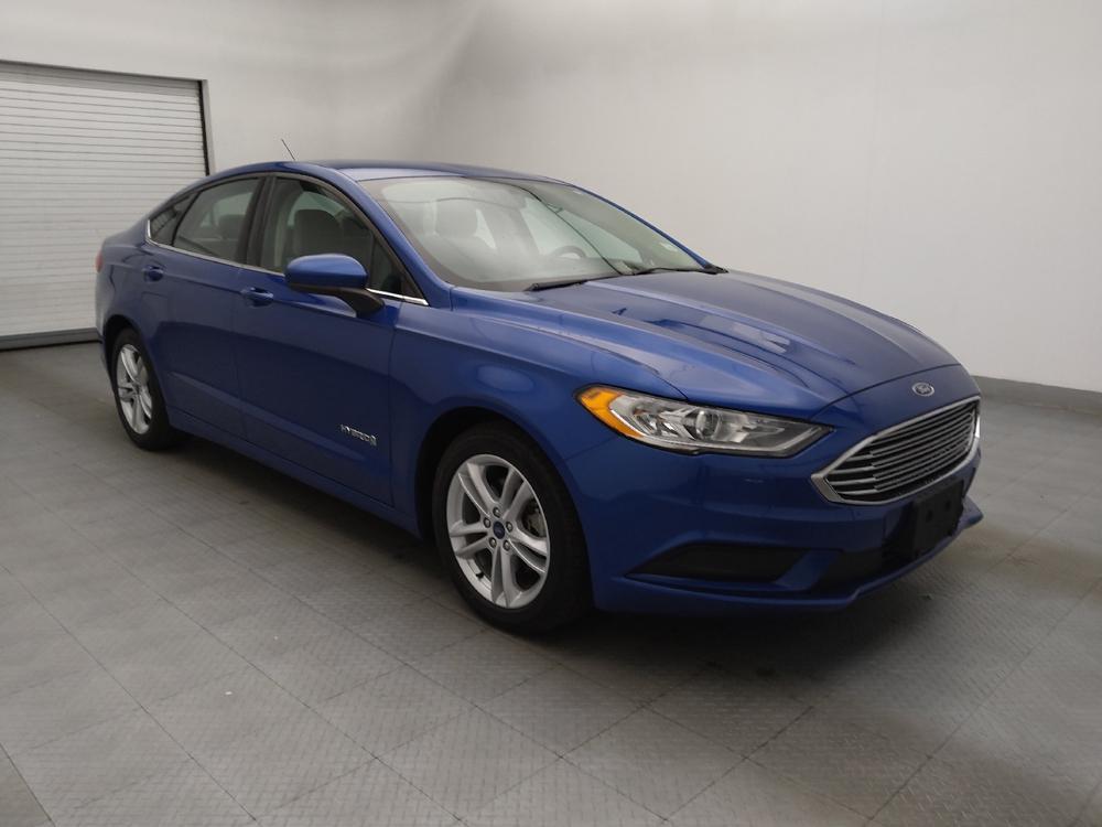 used 2018 Ford Fusion Hybrid car, priced at $16,595
