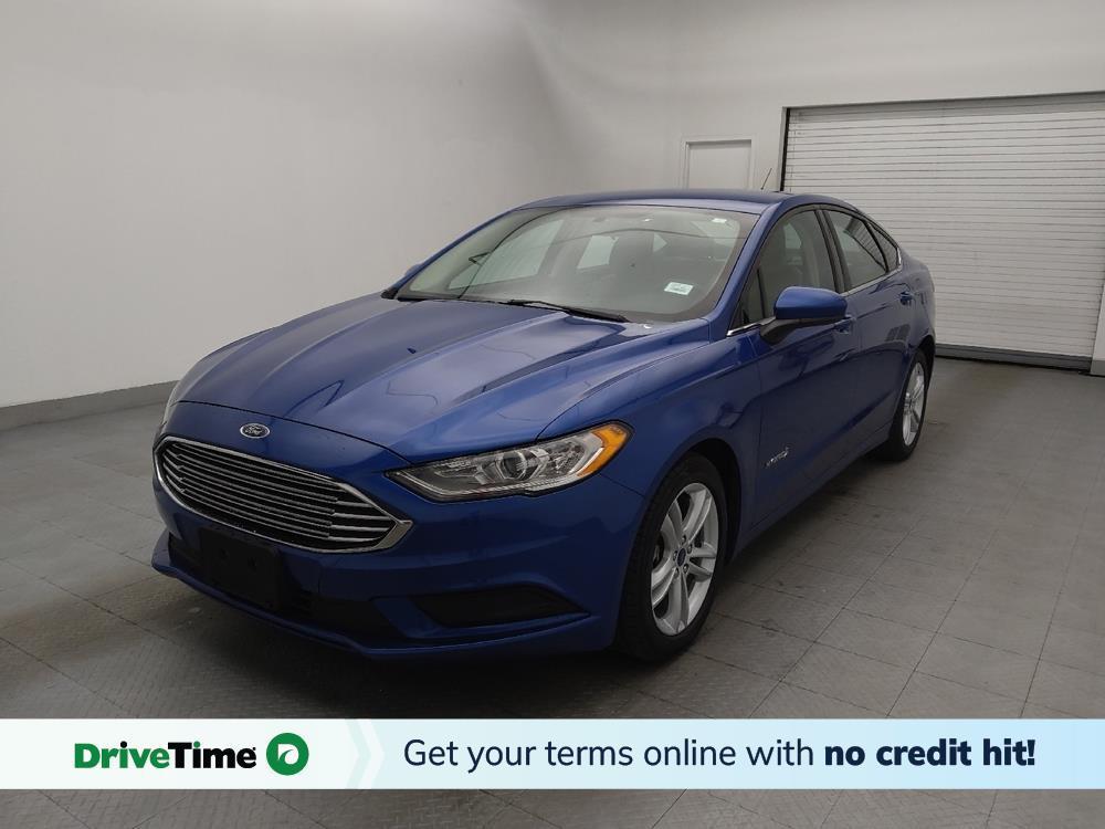 used 2018 Ford Fusion Hybrid car, priced at $16,595