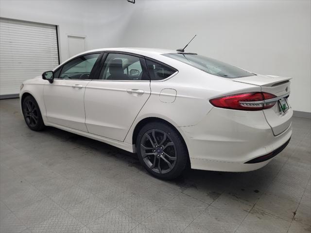 used 2018 Ford Fusion car, priced at $15,795