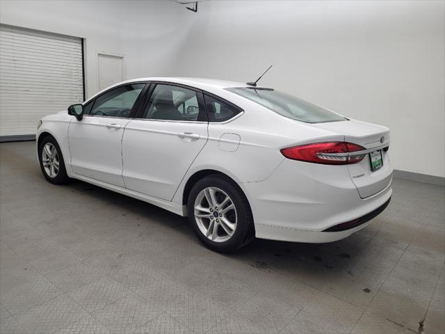 used 2018 Ford Fusion car, priced at $15,195