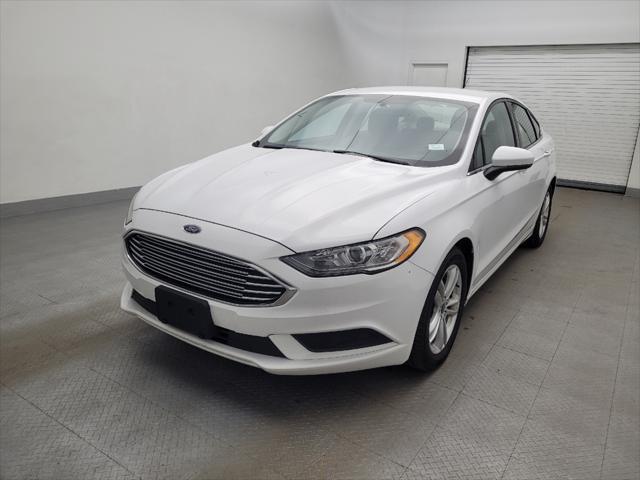 used 2018 Ford Fusion car, priced at $15,195