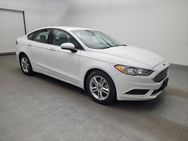 used 2018 Ford Fusion car, priced at $15,195