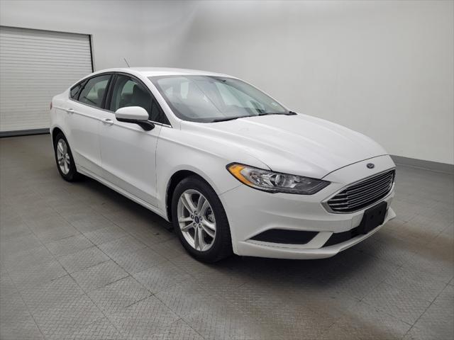 used 2018 Ford Fusion car, priced at $15,195