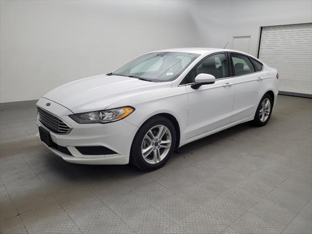 used 2018 Ford Fusion car, priced at $15,195