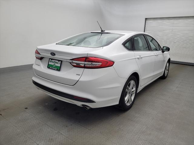 used 2018 Ford Fusion car, priced at $15,195