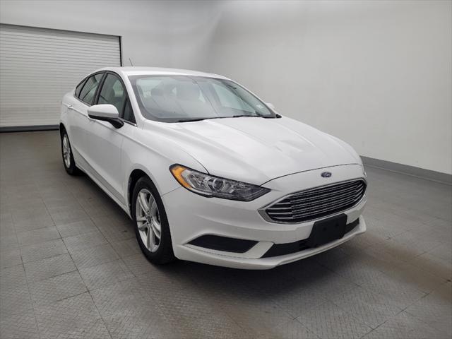 used 2018 Ford Fusion car, priced at $15,195